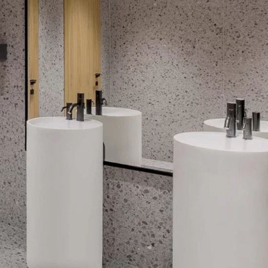 600x600 Granito Grigio Rotondo Classic Terrazzo Honed Tiles