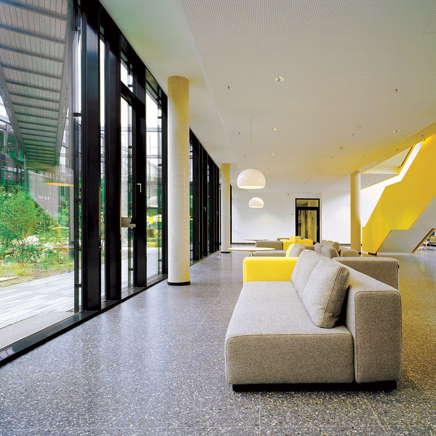 600x600 Granito Multi Colour Nero Classic Terrazzo Honed Tiles