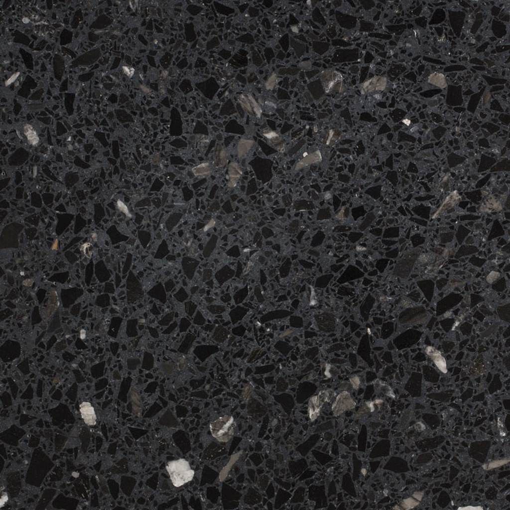 1420x2530 Granito Nero Venato Classic Terrazzo Honed Slab