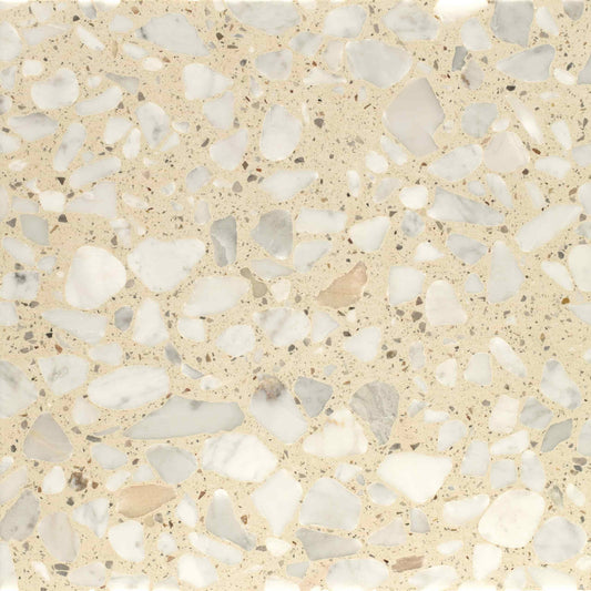 600x600 Granito Pellestrina Beige Venetian Terrazzo Honed Tiles