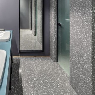 1420x2530 Granito Torcello Medium Grey Venetian Terrazzo Honed Slab