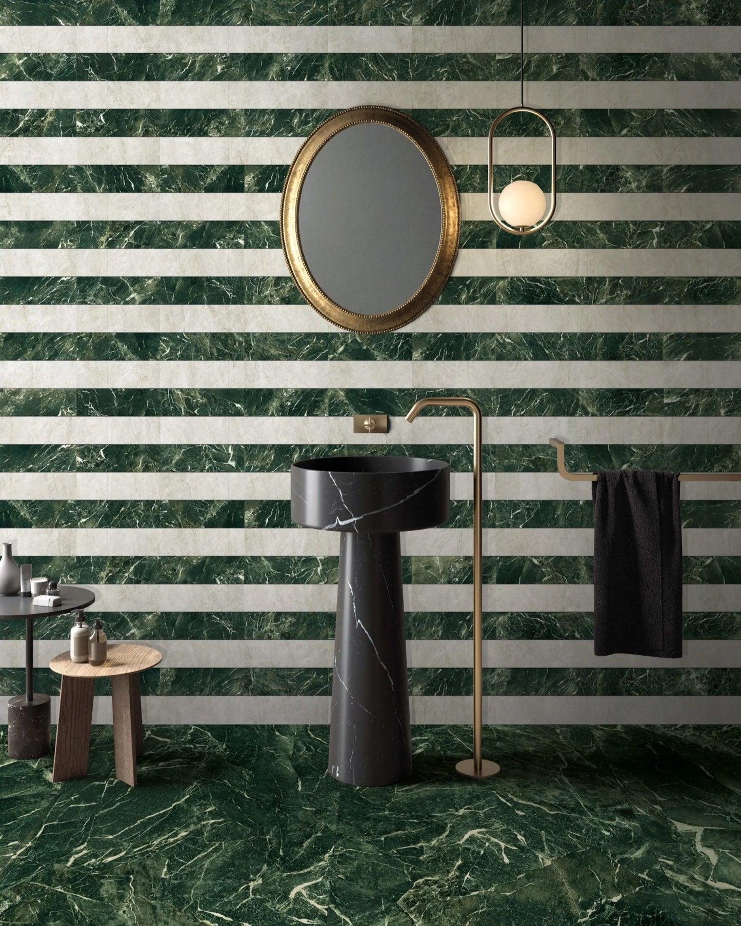 75x300 Imperiale Taj Mahal Shell Marble Look Matt Tiles
