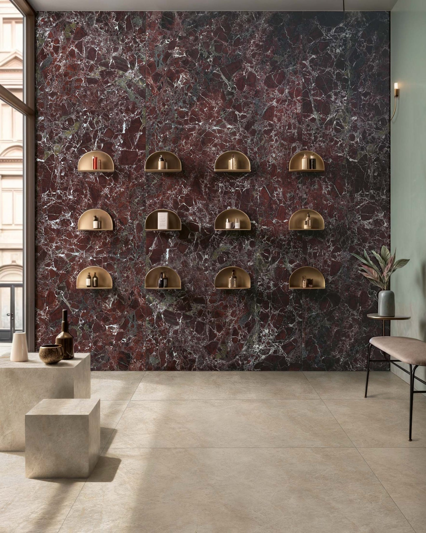 300x300 Imperiale Levante Marble Look Matt Tiles