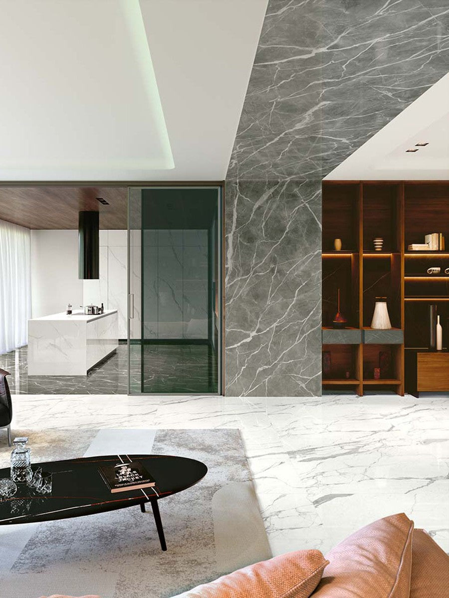 75x300 Imperiale Statuario Superiore Marble Look Matt Tiles