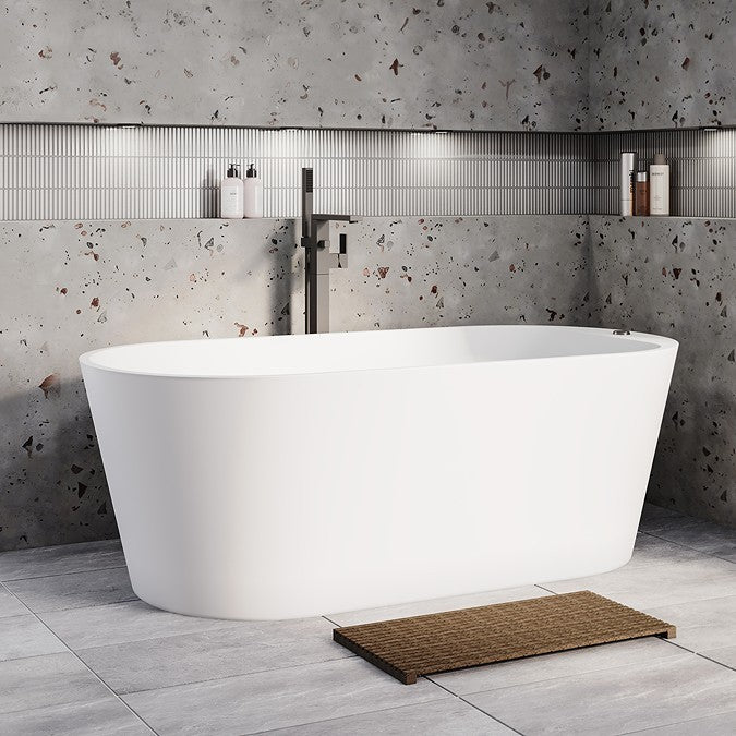 12x92 Impronta Cream Gloss Finger Mosaic Tiles