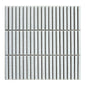 12x92 Impronta Shell White Gloss Finger Mosaic Tiles