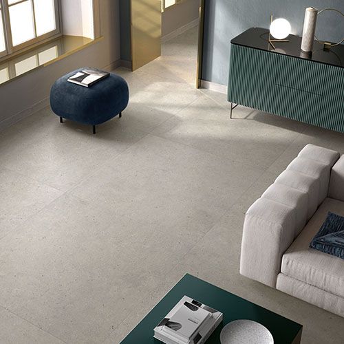 1200x2600x6 Porcelain Slab Stone Look Limestone Silver Grain Grey Natural Matt