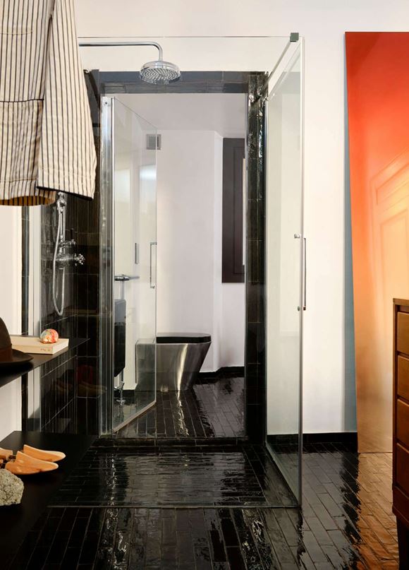 60x240 Lume Black Lux (Gloss) Tiles by Marazzi