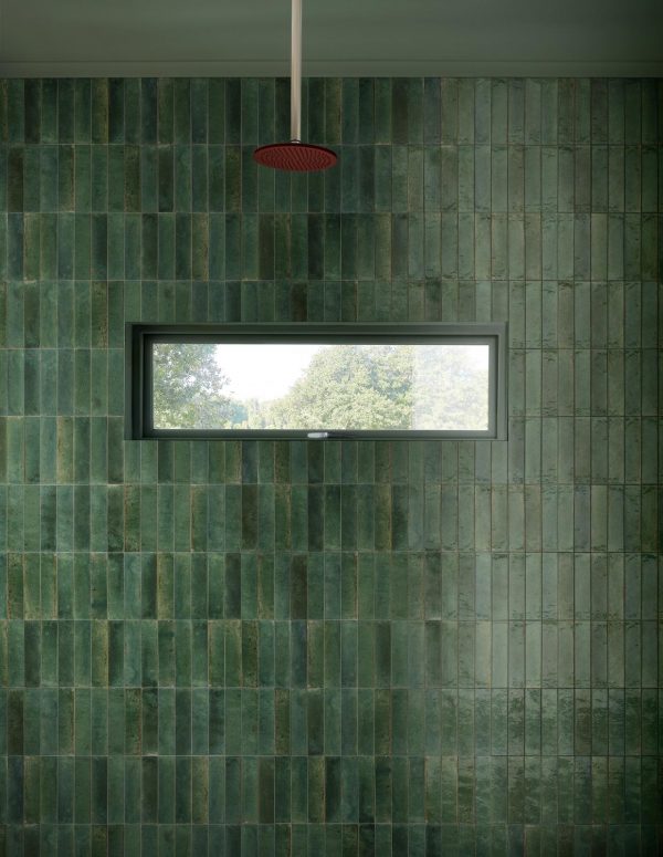 60x240 Lume Green Lux (Gloss) Tiles by Marazzi