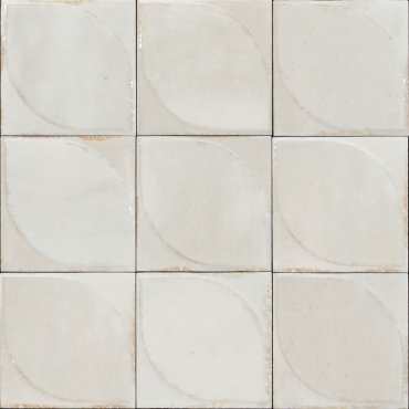 100x100 Lume Bone Lux (Gloss) Dew 3D Tiles by Marazzi