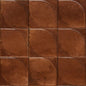 100x100 Lume Caramel Lux (Gloss) Dew 3D Tiles by Marazzi