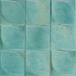 100x100 Lume Turquoise Lux (Gloss) Dew 3D Tiles by Marazzi