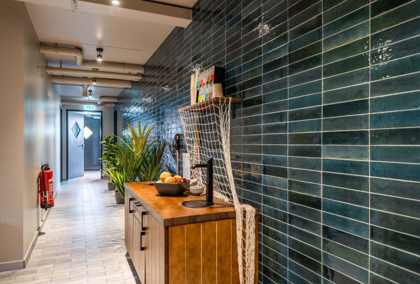 60x240 Lume Blue Lux (Gloss) Tiles by Marazzi