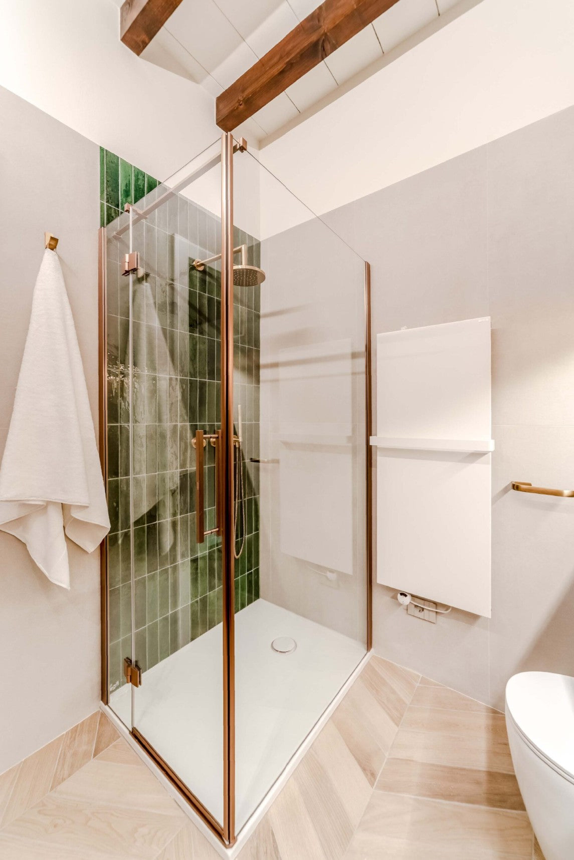 60x240 Lume Green Lux (Gloss) Tiles by Marazzi