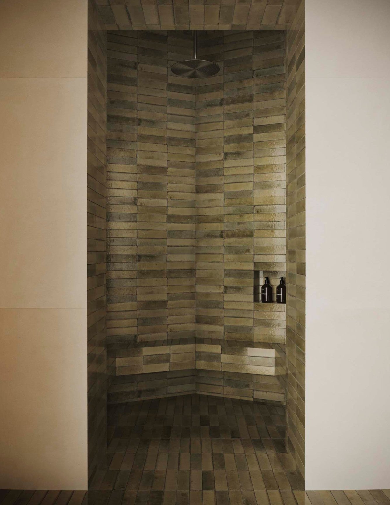 60x240 Lume Musk Lux (Gloss) Tiles by Marazzi