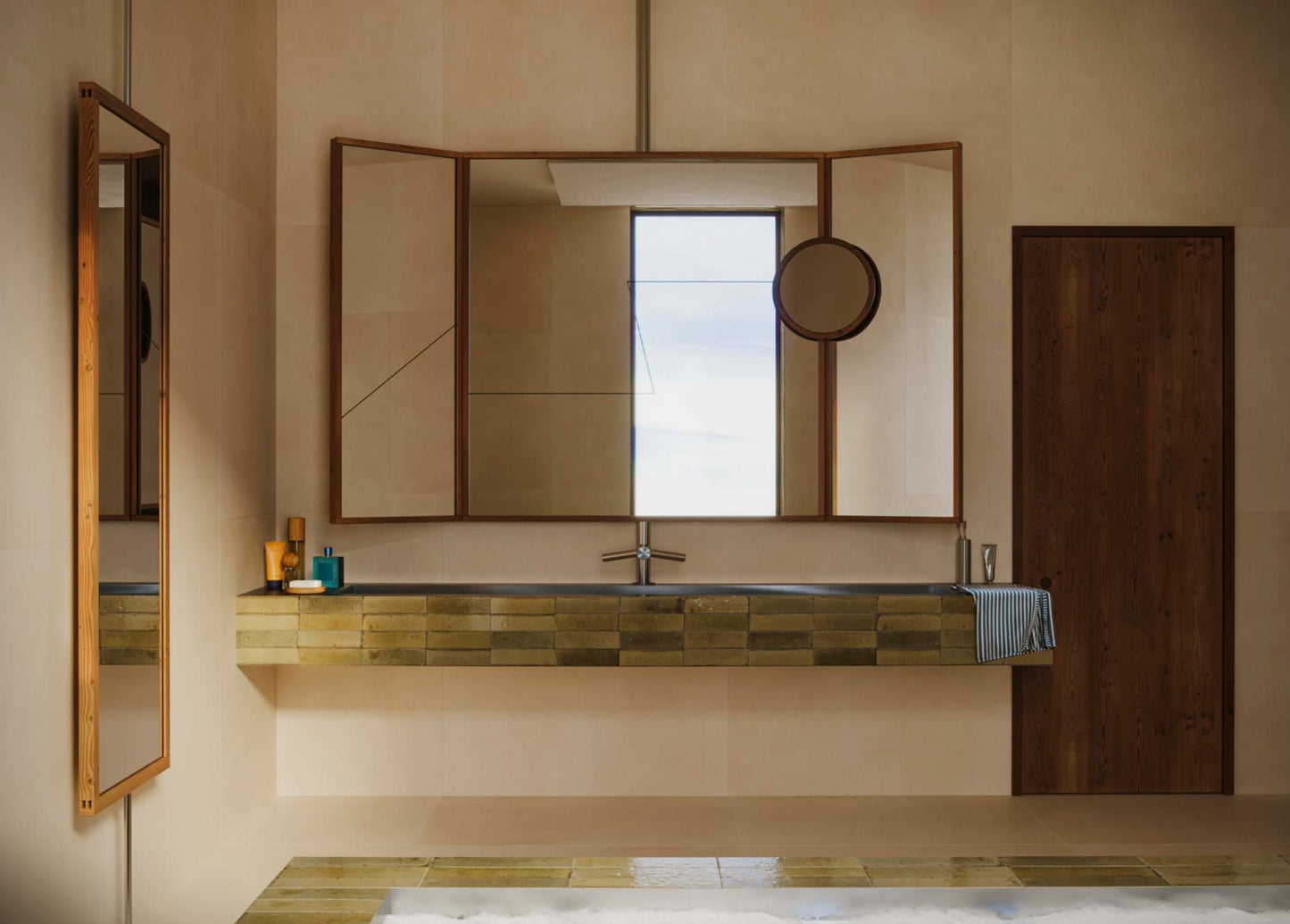 60x240 Lume Musk Lux (Gloss) Tiles by Marazzi
