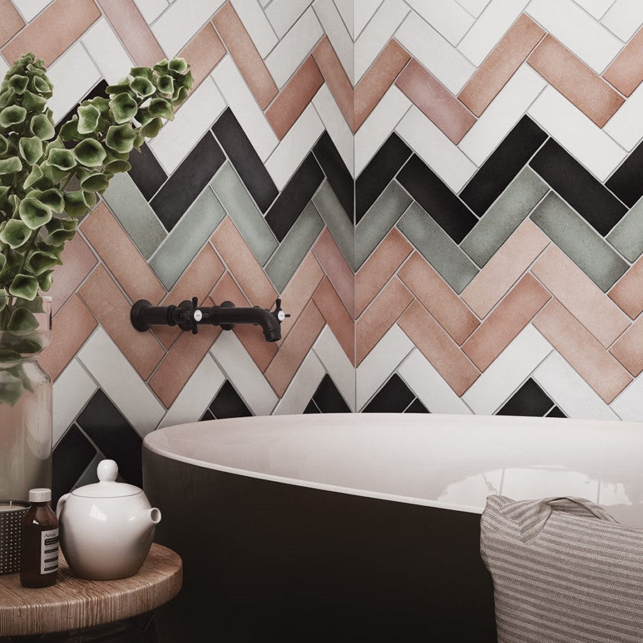 65x200 Lava Grey Stone Matt Tiles