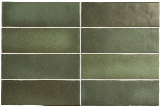 65x200 Lava Arba Green Matt Tiles