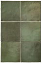 132x132 Lava Arba Green Matt Tiles