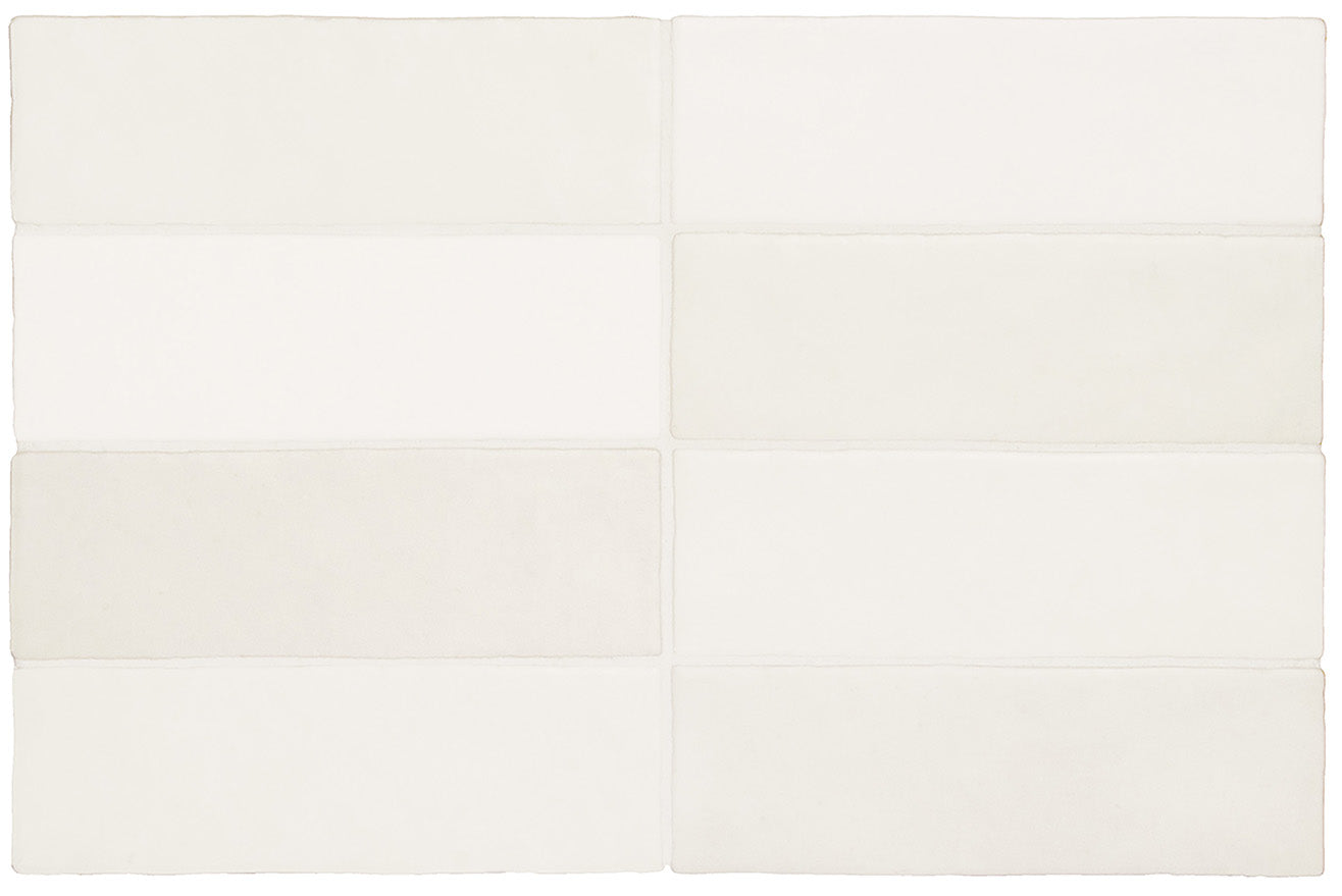 65x200 Lava White Matt Tiles