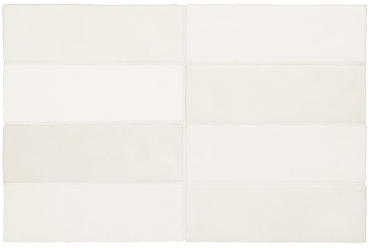 65x200 Lava White Matt Tiles