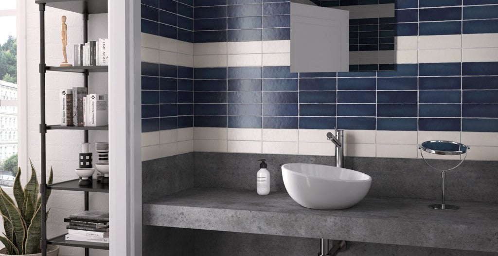 65x200 Lava White Matt Tiles