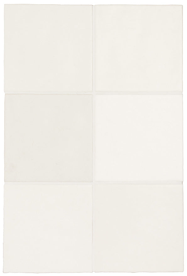 132x132 Lava White Matt Tiles