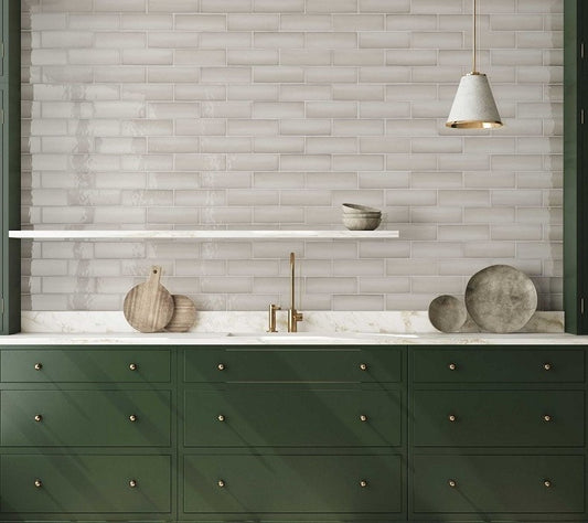 65x200 Luce Sabbia Gloss Tiles