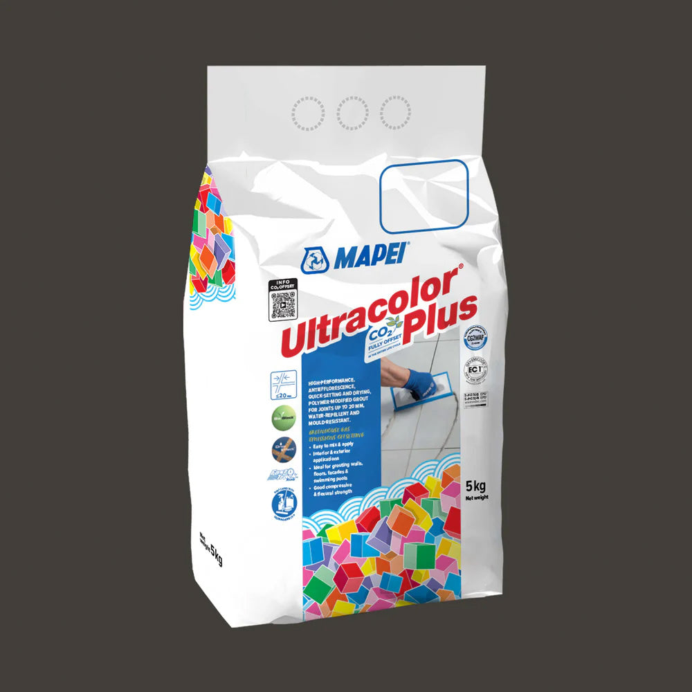 5KG Mapei Ultracolor Plus Grout 120 Black