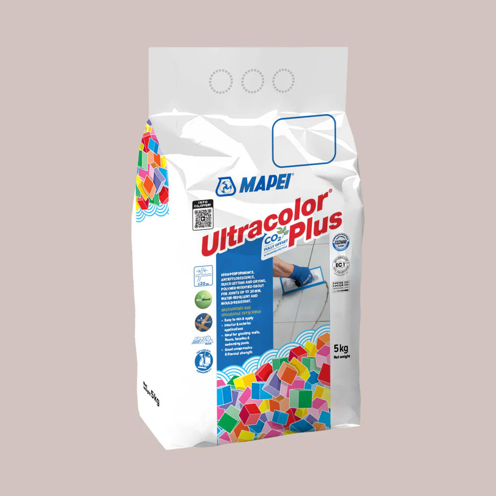 5KG Mapei Ultracolor Plus Grout 123 Ancient White