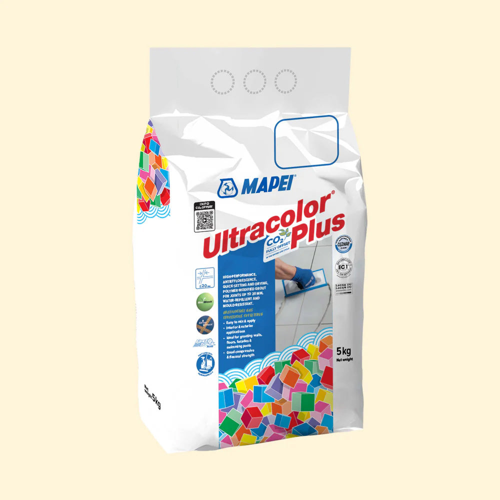 5KG Mapei Ultracolor Plus Grout 131 Vanilla