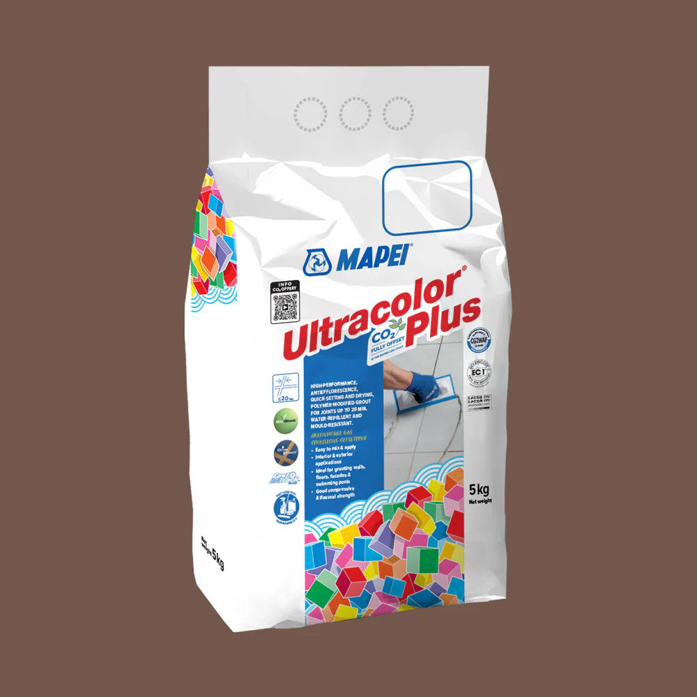 5KG Mapei Ultracolor Plus Grout 144 Chocolate