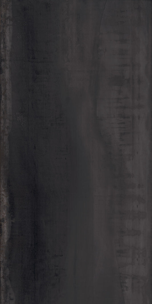 1200x2400x6 Grande Porcelain Slab Metal Look Iron Dark Matt by Marazzi