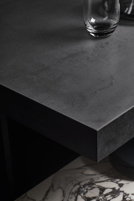 1200x2400x6 Grande Porcelain Slab Metal Look Iron Dark Matt by Marazzi