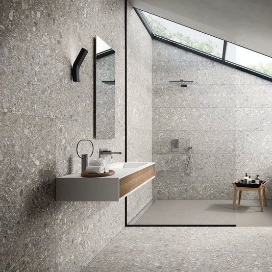 600x600 Mystone Ceppo Di Gre` Grey Stone Look Matt Tiles by Marazzi