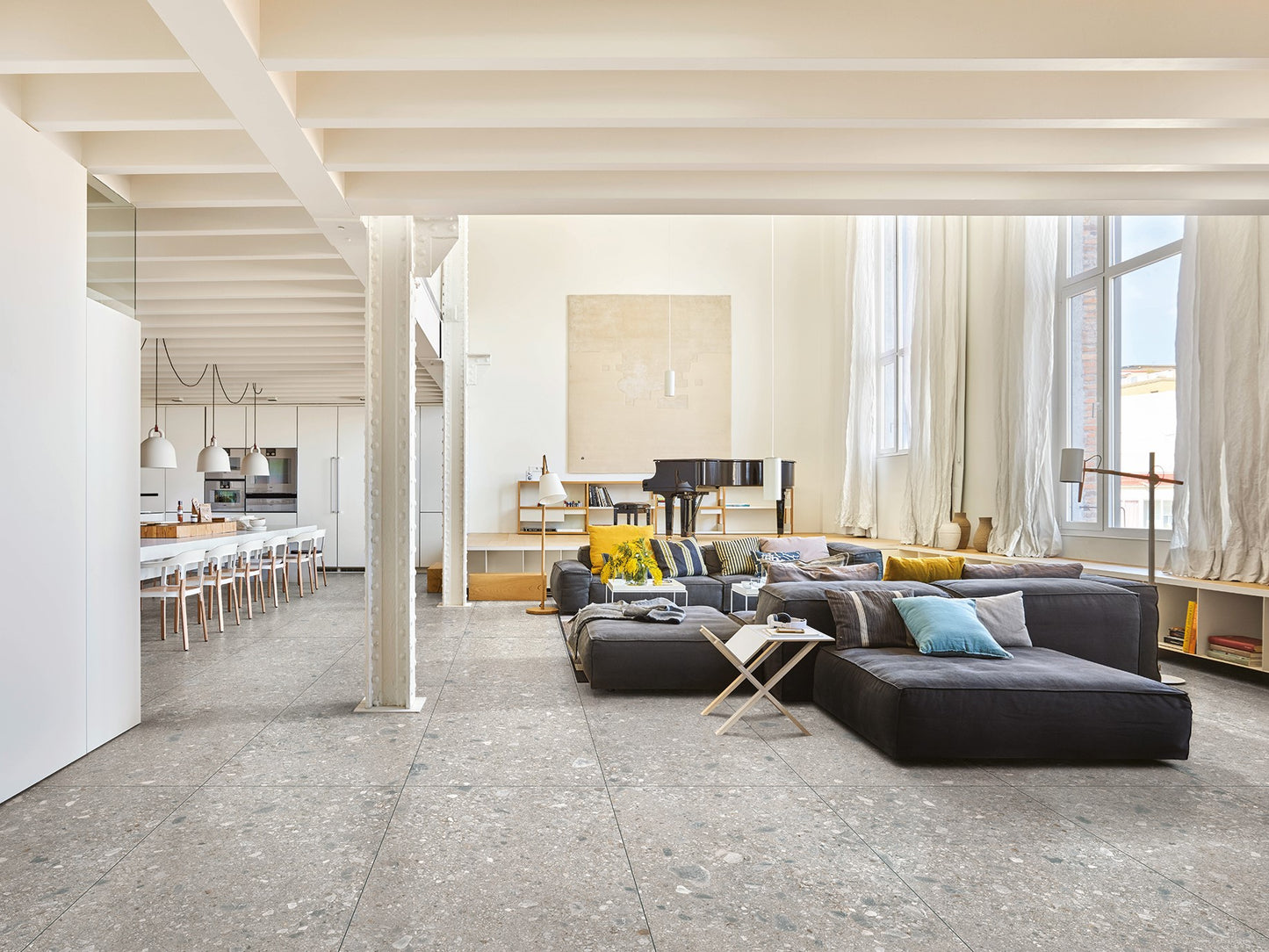 600x600 Mystone Ceppo Di Gre` Grey Stone Look Matt Tiles by Marazzi