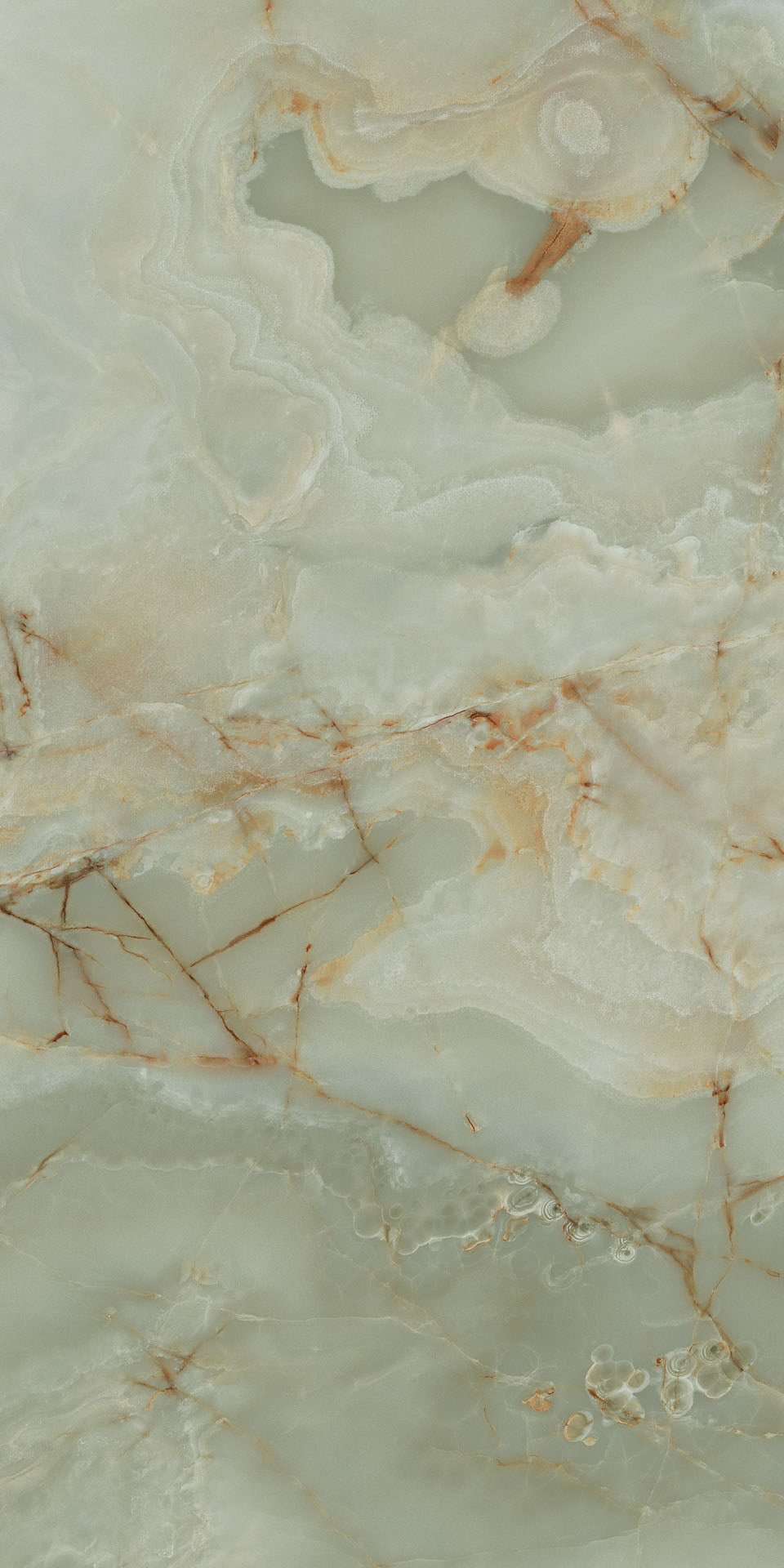 Modern bathroom with marble walls, a freestanding bathtub. 600x1200 Marazzi Onice Giada Satin Tiles. Melbourne, Geelong, Shepparton, Ballarat, Bendigo, Mornington, Bellarine, Peninsula tiles