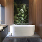 Otti Attica Noosa Gloss White Freestanding Bath 1500mm