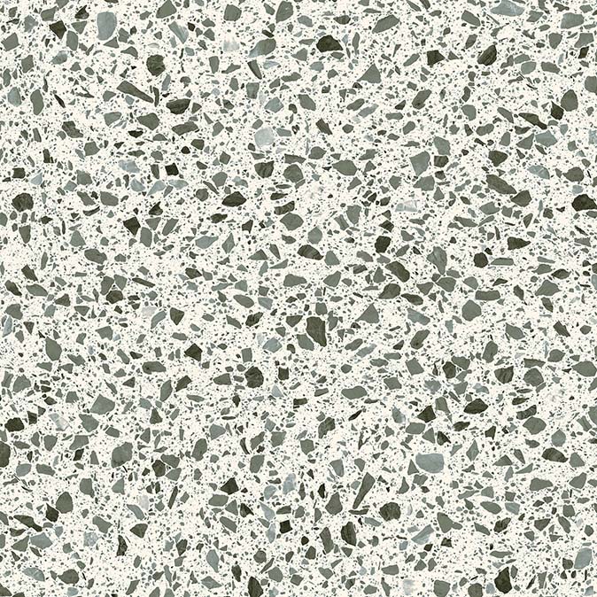 600x600 Palazzo Jade Large Chip Terrazzo Look Matt Tiles
