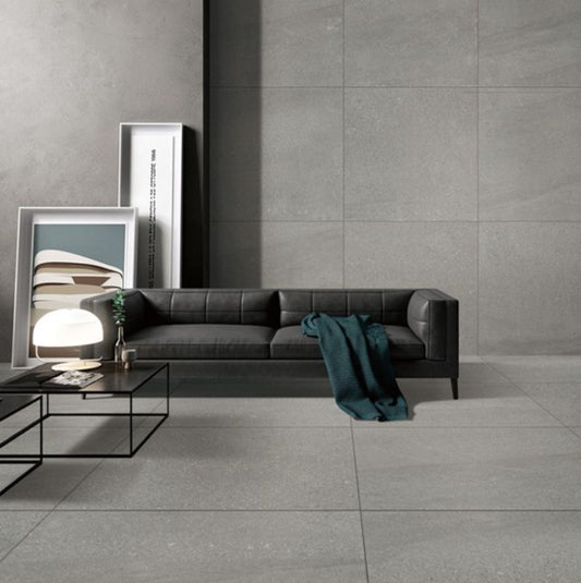 600x600 Pietra Wind Stone Look Matt Tiles