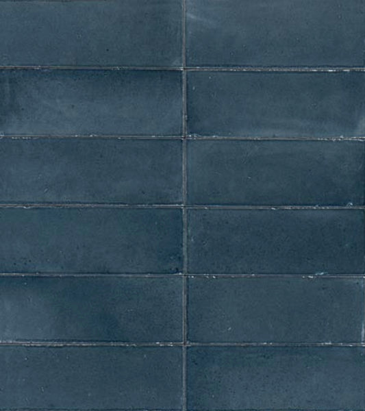 75x200 Rice Blu Lux (Gloss) Tiles by Marazzi