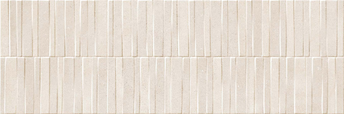 400x1200 Slow Wall Pomice Struttura Dash 3D Matt Tiles by Marazzi