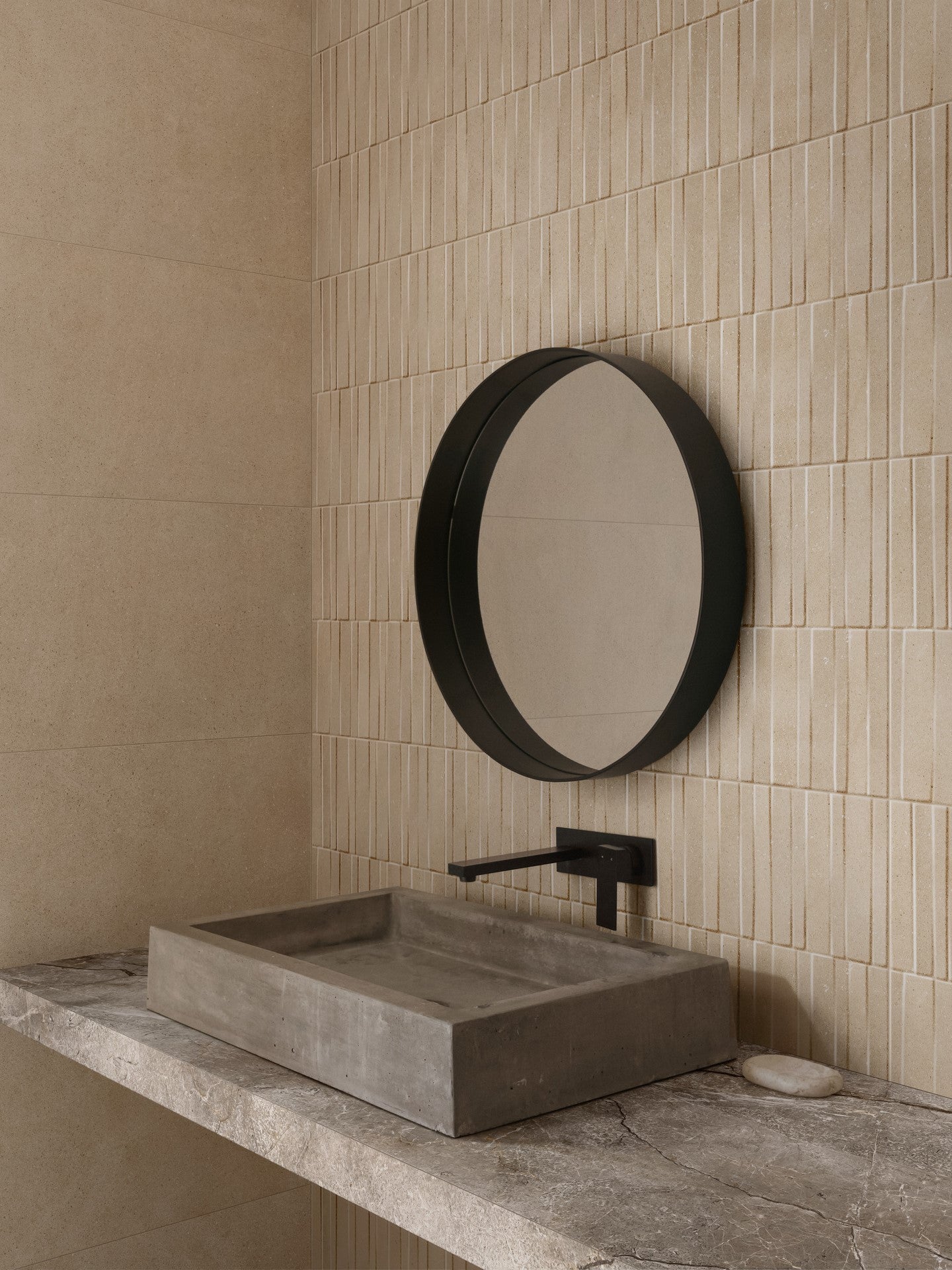 400x1200 Slow Wall Pomice Struttura Dash 3D Matt Tiles by Marazzi