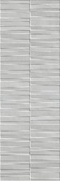 400x1200 Slow Wall Cromo Struttura Dash 3D Matt Tiles by Marazzi