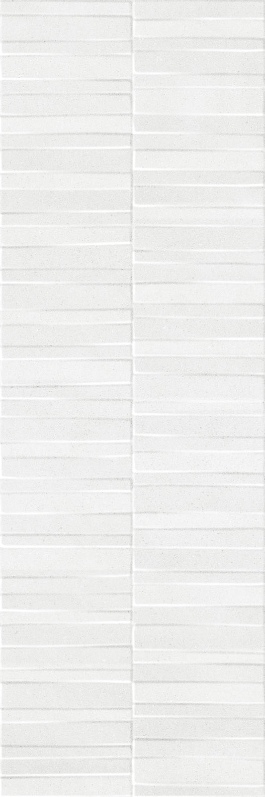 400x1200 Slow Wall Gesso Struttura Dash 3D Matt Tiles by Marazzi
