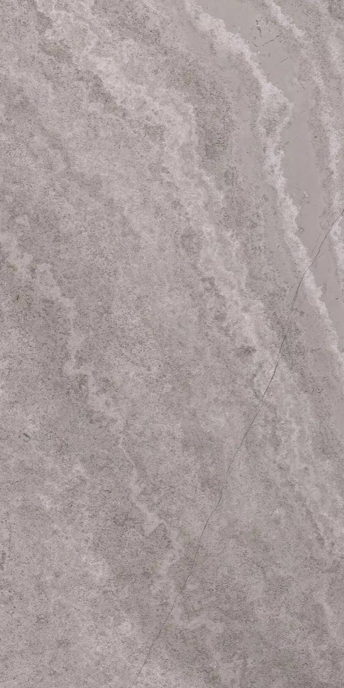 300x600 Silver Dark Crosscut Honed Travertine Tiles