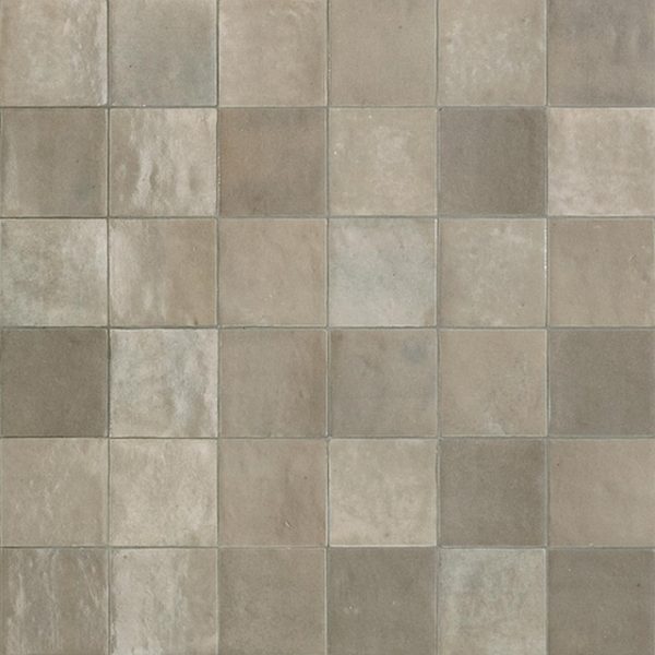 100x100 Zellige Argilla Lux (Gloss) Tiles by Marazzi