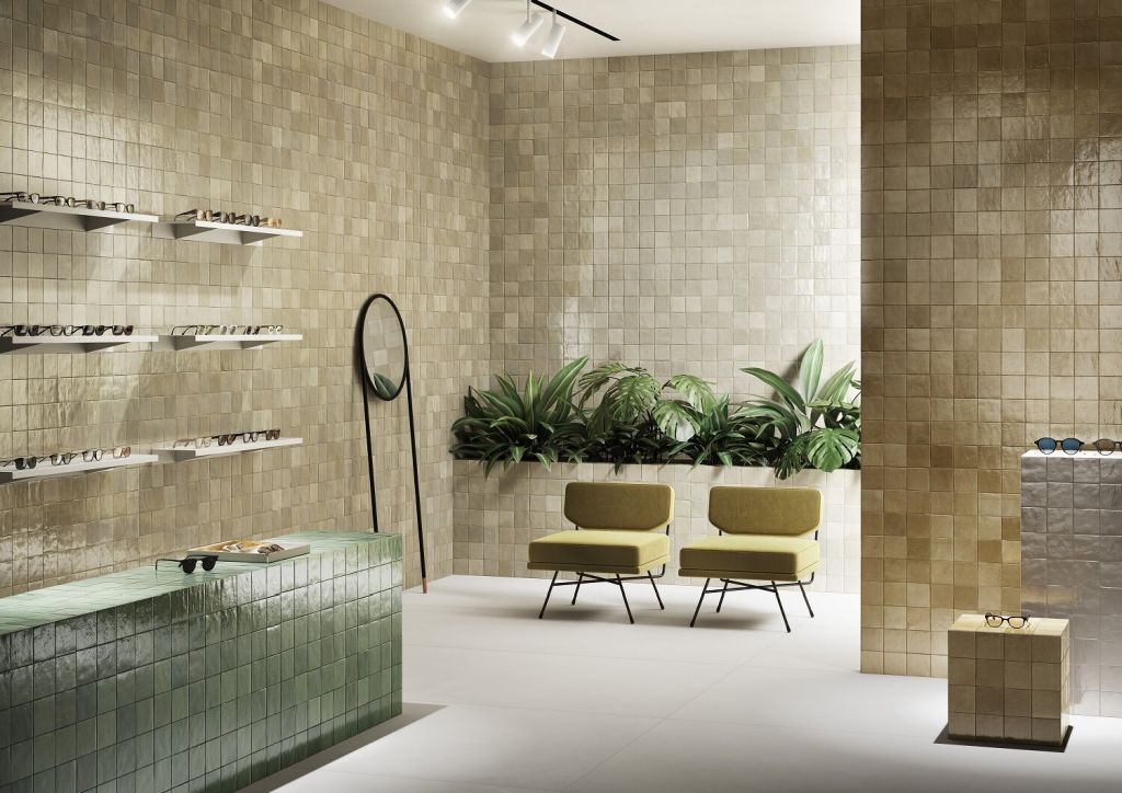 100x100 Zellige Lana Lux (Gloss) Tiles by Marazzi
