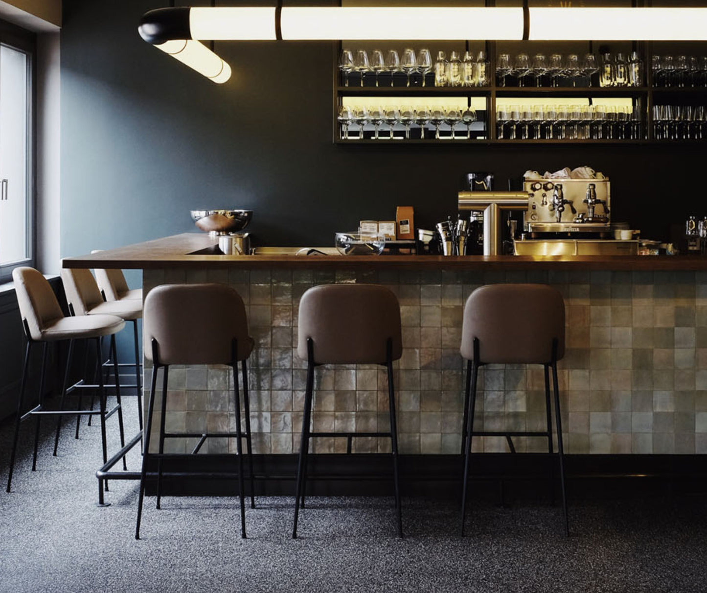 100x100 Zellige Salvia Lux (Gloss) Tiles by Marazzi