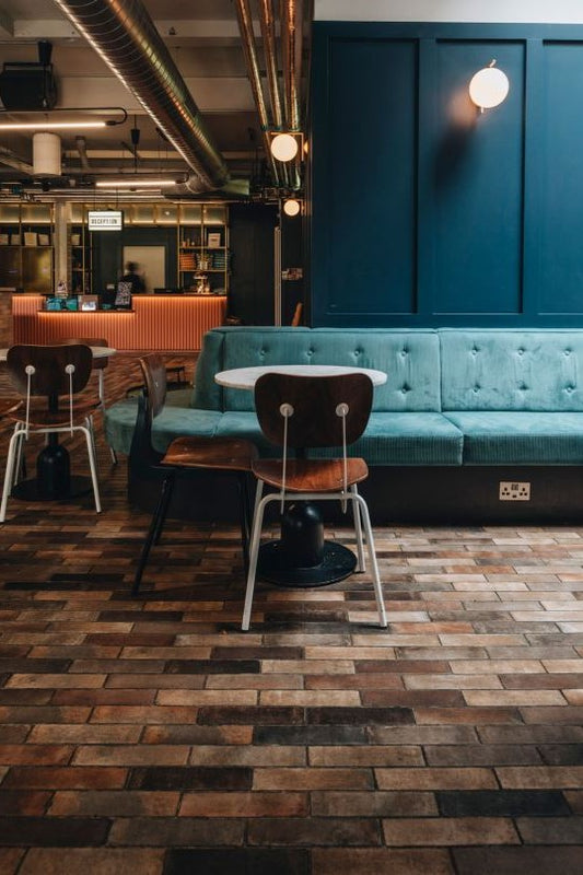 Modern living with Marazzi Terramix 70x280 brick looks wall and floor tiles. Melbourne, Geelong, Shepparton, Ballarat, Bendigo, Horsham, Warrnambool, Mornington, Bellarine, Peninsula tiles. Victoria and Nationwide Delivery. Australia.